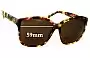 Sunglass Fix Replacement Lenses for House Of Harlow  Jordana - 59mm Wide 