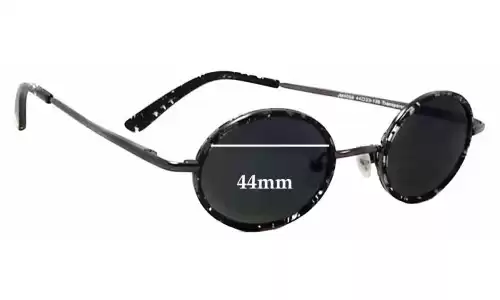 Sunglass Fix Replacement Lenses for Joseph Marc 4058 - 44mm Wide 