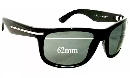 Sunglass Fix Replacement Lenses for Kaenon Burny - 62mm Wide 