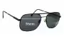Sunglass Fix Replacement Lenses for Luxottica Carlos All Black - 58mm Wide 