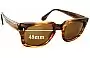 Sunglass Fix Replacement Lenses for Martin Wells Nero - 48mm Wide 
