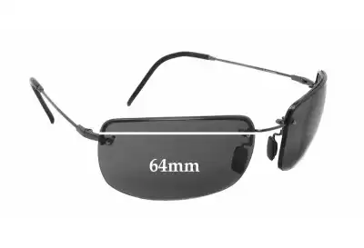 Maui Jim MJ351 Moana Verres de Remplacement 64mm wide 