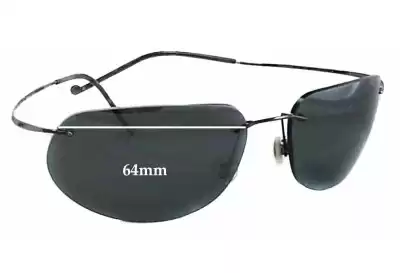 Maui Jim MJ502 Kapalua Verres de Remplacement 64mm wide 