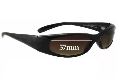 Maui Jim MJ108 Seafarer Verres de Remplacement 57mm wide 