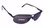 Sunglass Fix Ersatzgläser für Maui Jim MJ205 Bayfront - 61mm Wide 
