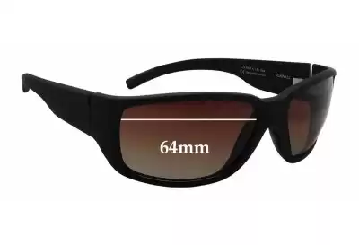 Maui Jim MJ235 Seawall Verres de Remplacement 64mm wide 