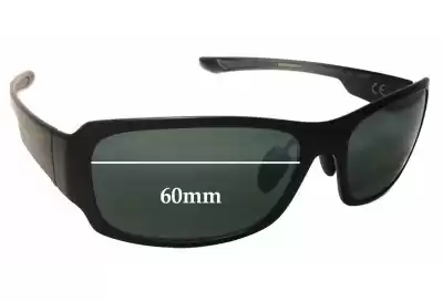 Maui Jim MJ415 Bamboo Forest Verres de Remplacement 60mm wide 