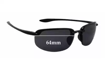 Maui Jim G807 Ho'okipa Verres de Remplacement 64mm wide 