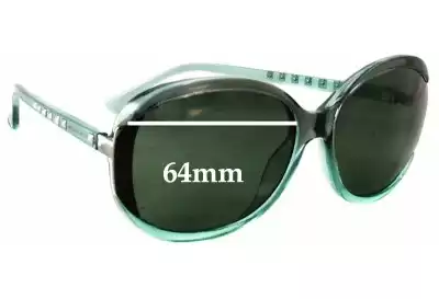 Michael Kors M2908S Kinsey Lentes de Repuesto 64mm wide 
