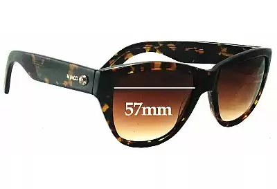 Mimco Unknown Model Replacement Lenses 57mm wide 