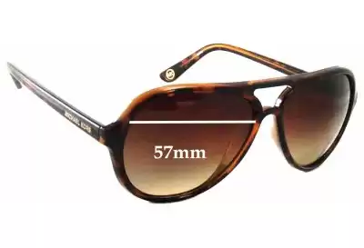 Michael Kors M2811S Caicos Replacement Lenses 57mm wide 