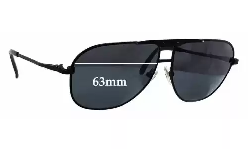 Sunglass Fix Replacement Lenses for Nikon Pilot - 63mm Wide 