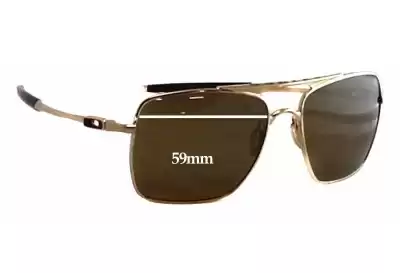 Oakley Deviation OO4061 Replacement Lenses 59mm wide 