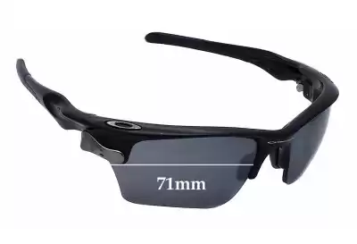Oakley Fast Jacket OO9156 Replacement Lenses 71mm wide 