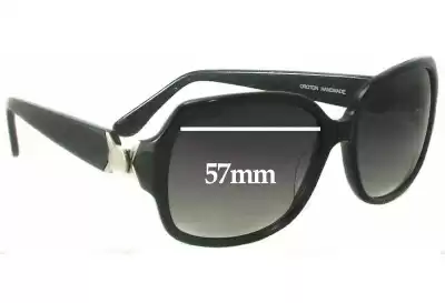 Oroton  Seine Replacement Lenses 57mm wide 