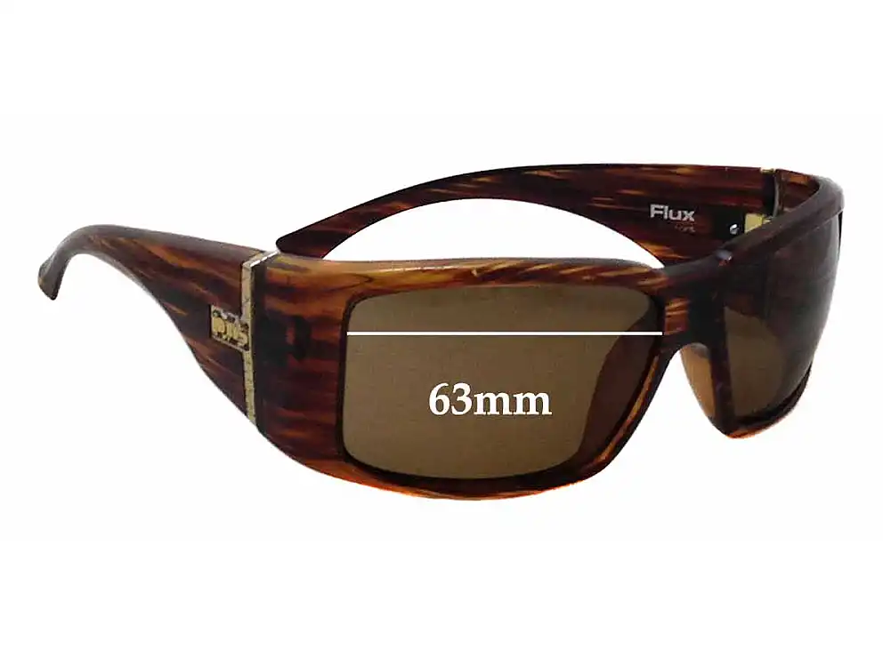 Sunglass Fix Replacement Lenses for Otis Flux - 63mm Wide Sunglass Fix Replacement Lenses for Otis Flux - 63mm Wide