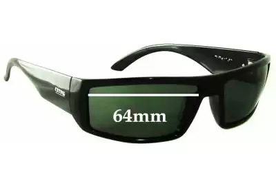 Otis Moto Replacement Lenses 64mm wide 