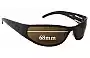Sunglass Fix Replacement Lenses for Outlaw Eyewear  Cooler - 68mm Wide 