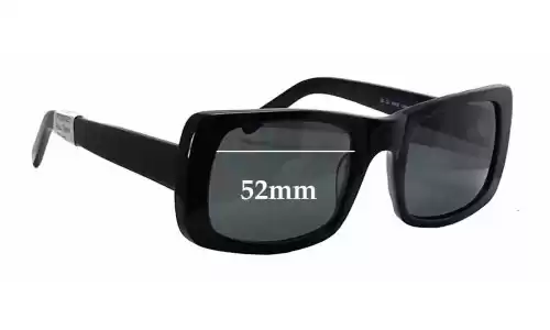 Sunglass Fix Replacement Lenses for Paul Taylor Maren - 52mm Wide 