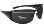 Sunglass Fix Verres de Remplacement pour Police S8363 - 73mm Wide 
