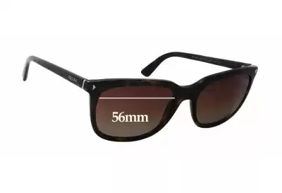 Prada SPR12R Replacement Lenses 56mm wide 