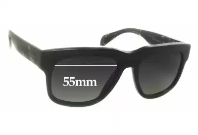 Prada SPR14Q Ersatzgläser 55mm wide 