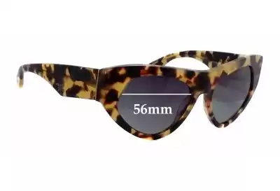 Prada SPR27Q Replacement Lenses 56mm wide 