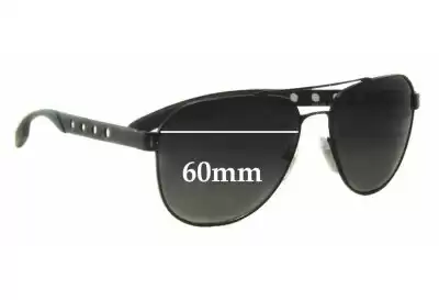 Prada SPR51R Ersatzgläser 60mm wide 