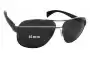 Sunglass Fix Replacement Lenses for Prada SPR52P - 61mm Wide 