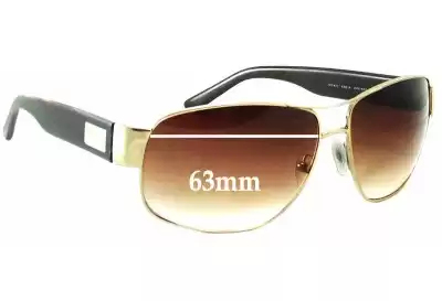 Prada SPR61L Ersatzgläser 63mm wide 