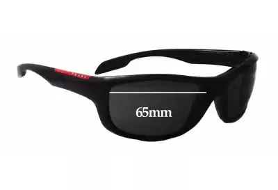 Prada SPS04N Replacement Lenses 65mm wide 