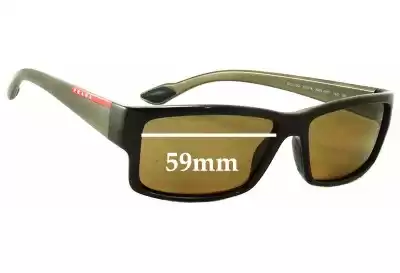 Prada SPS05O Ersatzgläser 59mm wide 