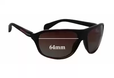 Prada SPS06N Replacement Lenses 64mm wide 