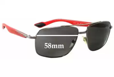 Prada SPS51M Ersatzgläser 58mm wide 