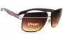 Sunglass Fix Replacement Lenses for Prada SPS53O - 63mm Wide 