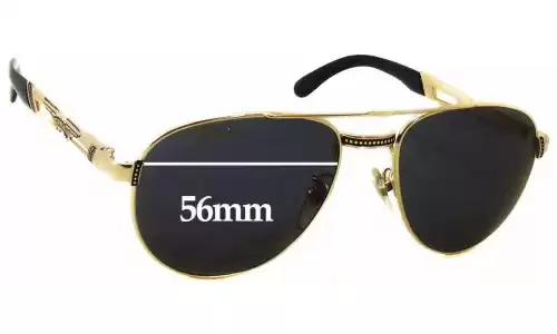 Sunglass Fix Verres de Remplacement pour Police 2255 - 56mm Wide 