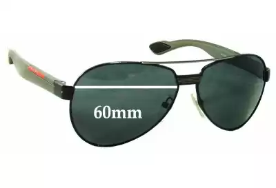 Prada SPS55M Replacement Lenses 60mm wide 