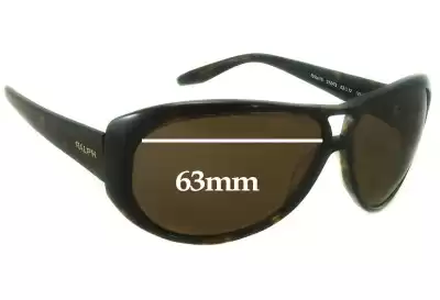 Ralph Lauren RA 5015 Replacement Lenses 63mm wide 