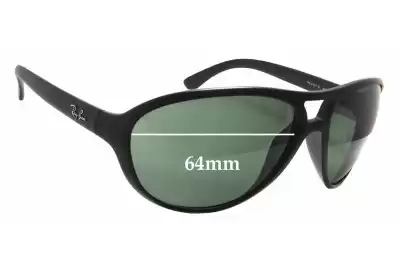 Ray-Ban RB4157-E Replacement Lenses 64mm wide 