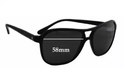 Ray-Ban B&L Nylon Aviator Replacement Lenses 58mm wide 