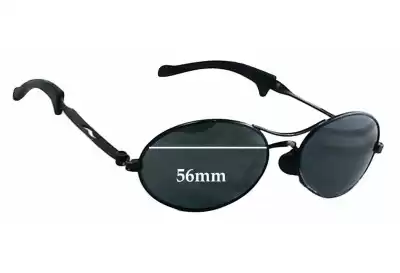 Ray-Ban B&L Predator Wrap Replacement Lenses 56mm wide 