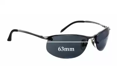 Ray-Ban RB3179 Ersatzgläser 63mm wide 