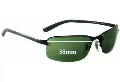 Ray-Ban RB3217 (Equal Sized Holes) Ersatzgläser 58mm wide 