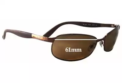 Ray-Ban RB3245 Ersatzgläser 61mm wide 