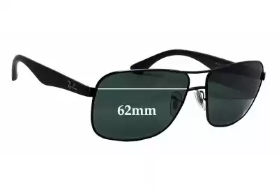 Ray-Ban RB3516 Ersatzgläser 62mm wide 