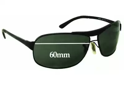 Ray-Ban RB3323 Replacement Lenses 60mm wide 