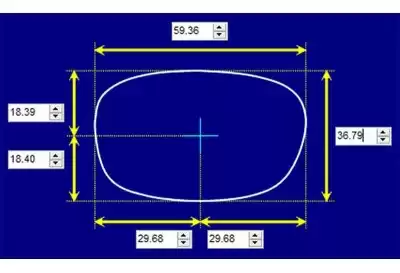 Ray-Ban B&L Predator Replacement Lenses 59mm wide 