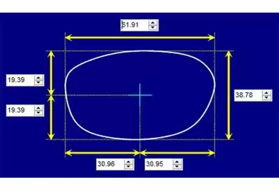 Ray-Ban RB4003 Replacement Lenses 61mm wide 