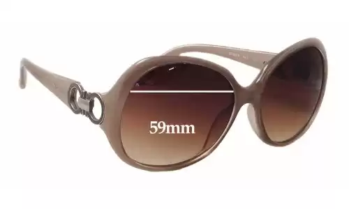 Sunglass Fix Replacement Lenses for Salvatore Ferragamo SF602S - 59mm Wide 