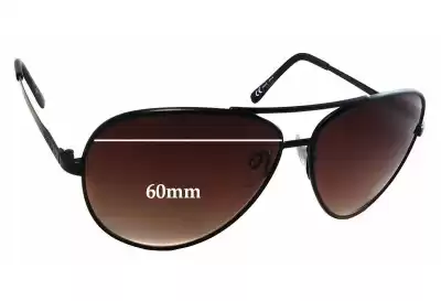Serengeti Large Aviator Replacement Lenses 60mm wide 